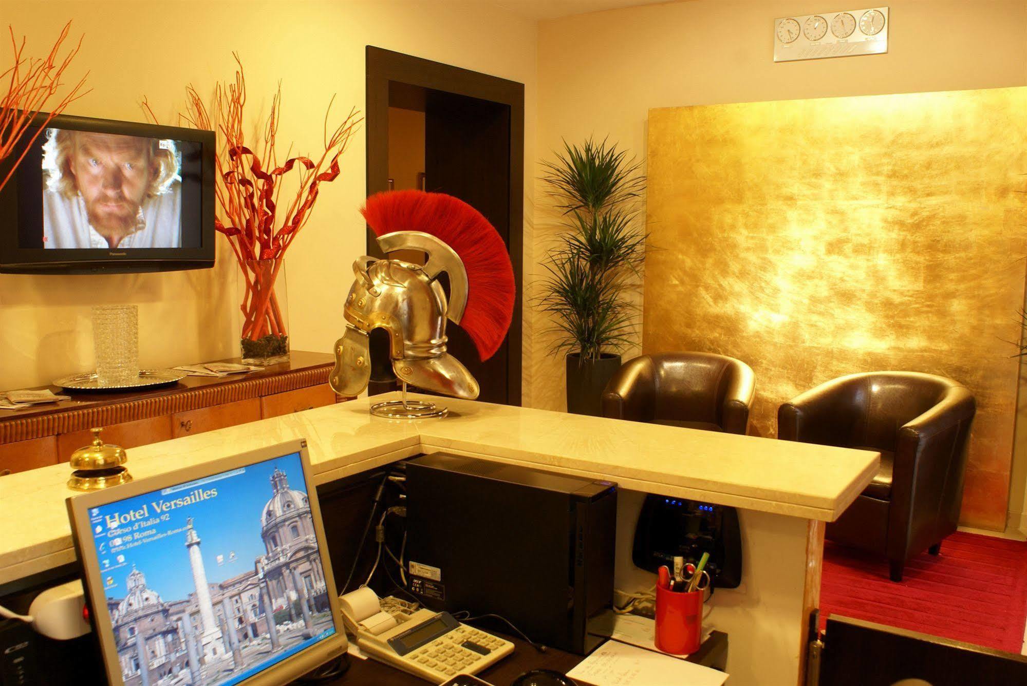 Hotel Versailles Rome Bagian luar foto